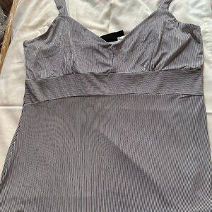 tStretch blue-stripe tank-top from The Limited, Size Large